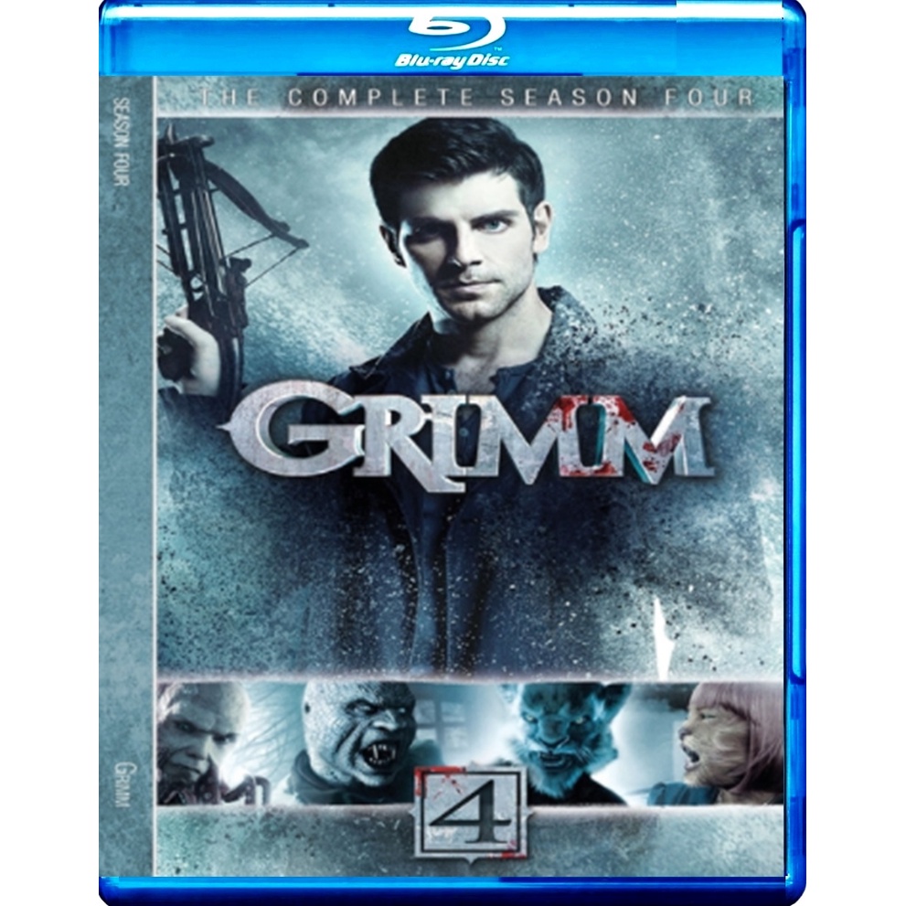 Blu- ray Série Grimm 1-6 Temporada Completa Dublado e Legendado