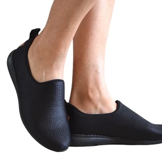 Tenis Casual Feminino sem cordao Usaflex Af0607 Preto em Oferta na Shopee