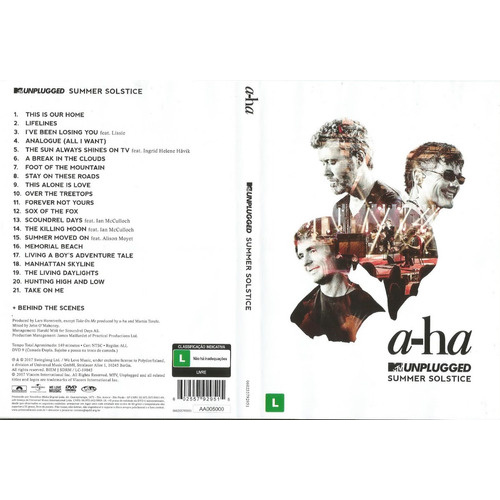 A-ha - Mtv Unplugged - Summer Solstice [2017 | Shopee Brasil