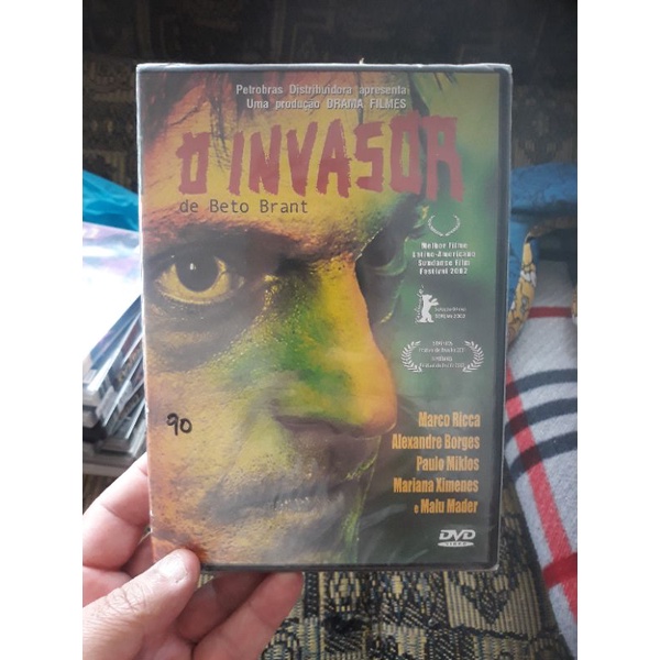 DVD O INVASOR de beto brant original lacrado novo sem uso | Shopee Brasil
