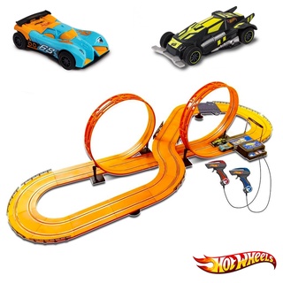 Pista Hot Wheels Track Set Multikids Laranja 380 cm