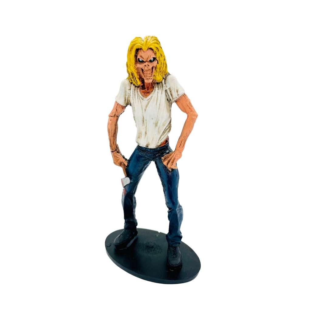 Boneco Eddie Iron Maiden Estatua Colecionavel Miniatura de Resina