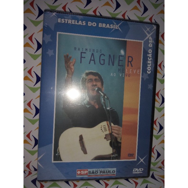 Raimundo Fagner - Me Leve ao Vivo DVD (Novo/Lacrado)