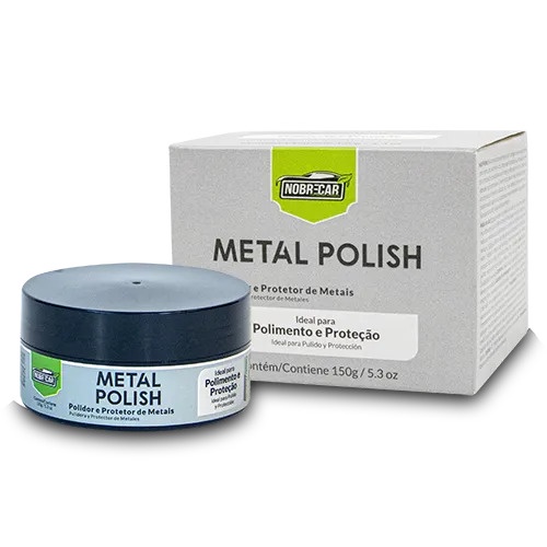 METAL POLISH (Polidor de Metais) 150g NOBRECAR Shopee Brasil