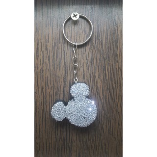 Chaveiro Mickey em Biscuit Prata