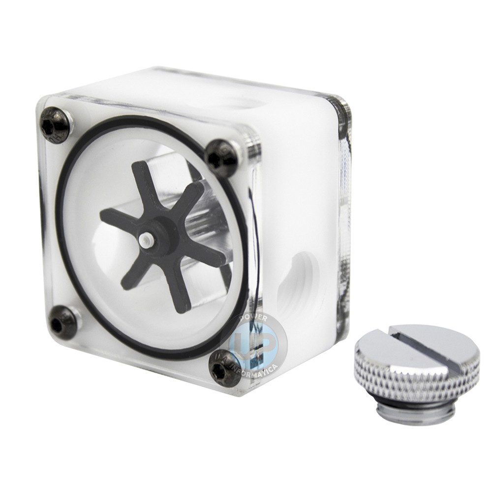 Medidor De Fluxo Vazão Água G1/4 3 Saídas Water Cooler Custom