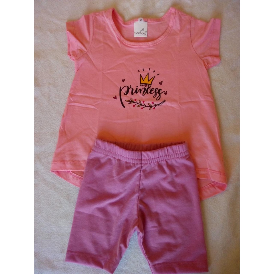 Conjunto juvenil verão moda infantil e juvenil