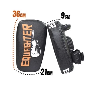 Aparador De Chute Muay Thai Design Reto 1 Alça Treinos Artes Marciais Equifighter ( O Par )