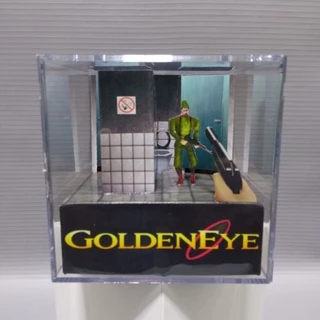 Cubo Diorama GoldenEye 007