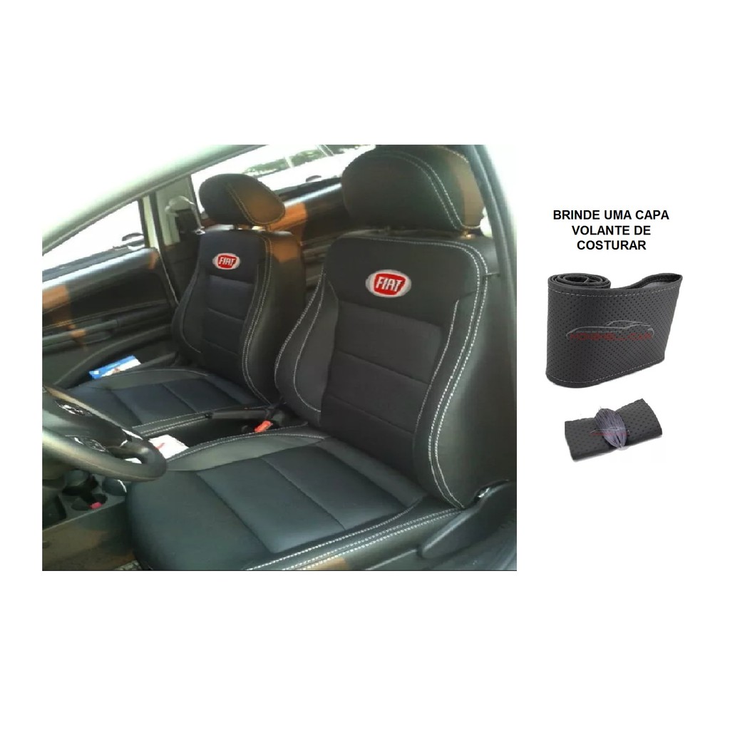 Capa de bancos de Couro Fiat Stilo