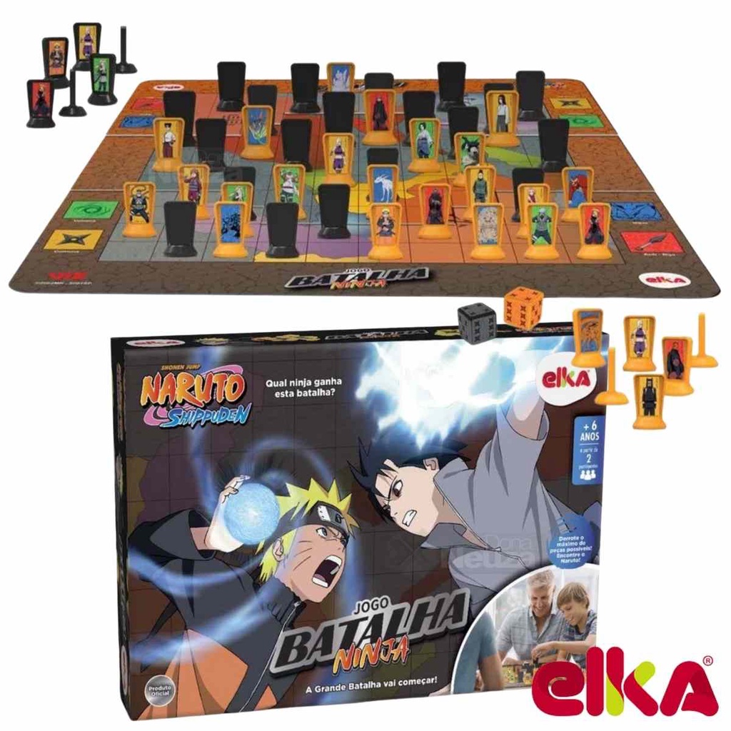 Jogo Batalha Ninja - Naruto Shippuden - Elka – Bazar Juju