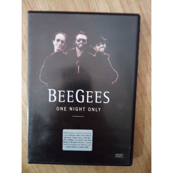 Dvd Bee Gees One Night Only | Shopee Brasil