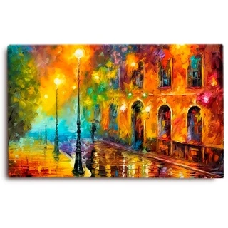Quadro decorativo impressionista releitura de Leonid Afremov. impressão em tela acetinada.