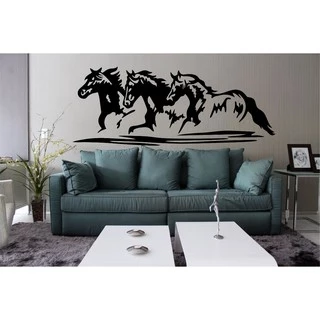 Adesivo decorativo "Cavalos" 0.80x1.60cm