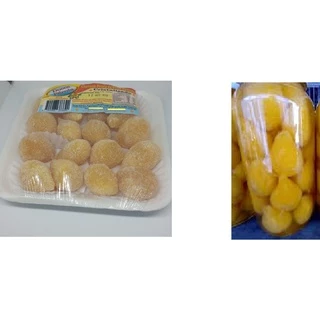 Chuvisco em calda Campista doce 695 gramas + 1 bandeja de 230 g cada Chuvisco Cristalizado Doce - Campista - doce