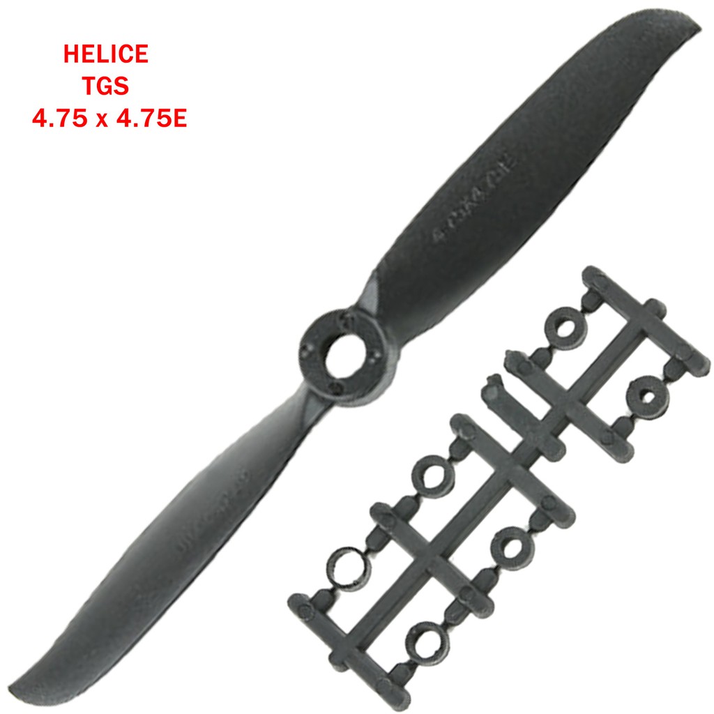 Hélice Sport 4.75 x 4.75 TGS Precision p/ Aeromodelo Asa Zagi Motor ...