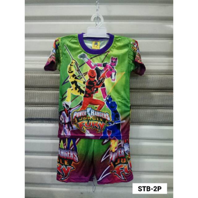 Stb-2p Power Rangers Kids Suit | Shopee Brasil