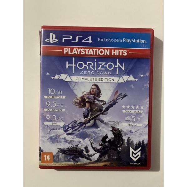 Jogo Horizon Zero Dawn Complete Edition Ps4 Mídia Física