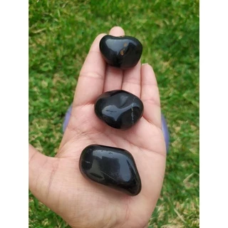 PEDRA ROLADA ÔNIX - PODER/Pedra natural/Cristais/cristal/tarot/decoração