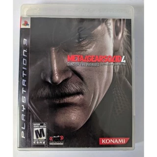 Metal Gear Solid 4 Guns Of The Patriots Original Mídia Física Ps3