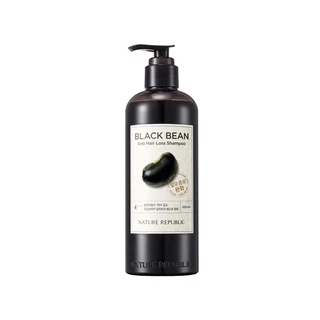 nature republic black bean anti hair loss shampoo 520ml em Oferta na Shopee