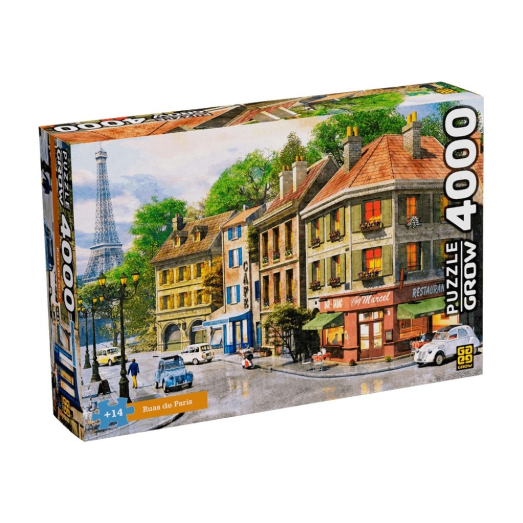 Puzzle Quebra-Cabeça Vila Camponesa 4.000 peças - Grow - Livraria