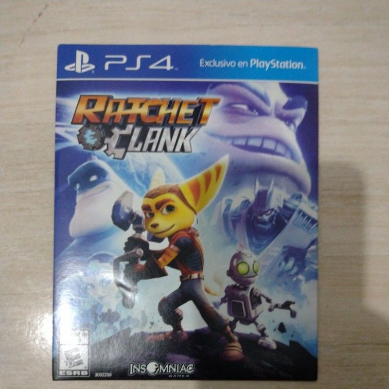 Ratchet E Clank Ps4 (Case De Papelão) (Seminovo) (Jogo Mídia