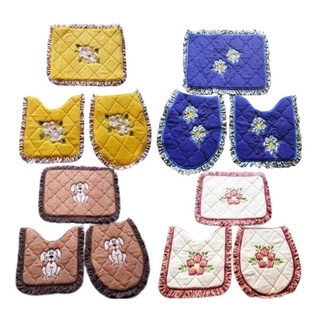 Kit Jogo Tapete Banheiro Manta 3pcs Atoalhado Elegance Piso