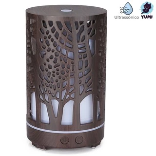 Difusor Elétrico Aromaterapia Aromas Arvore Vida C/ Controle em Oferta na Shopee