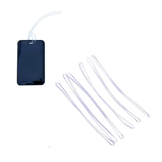 Cordão Para Tags Etiqueta de Silicone Com Solda c/100