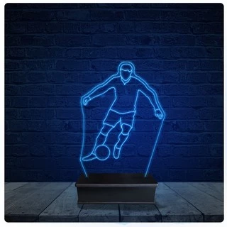 Luminária Led Acrilico Abajur - Futebol Esporte 10