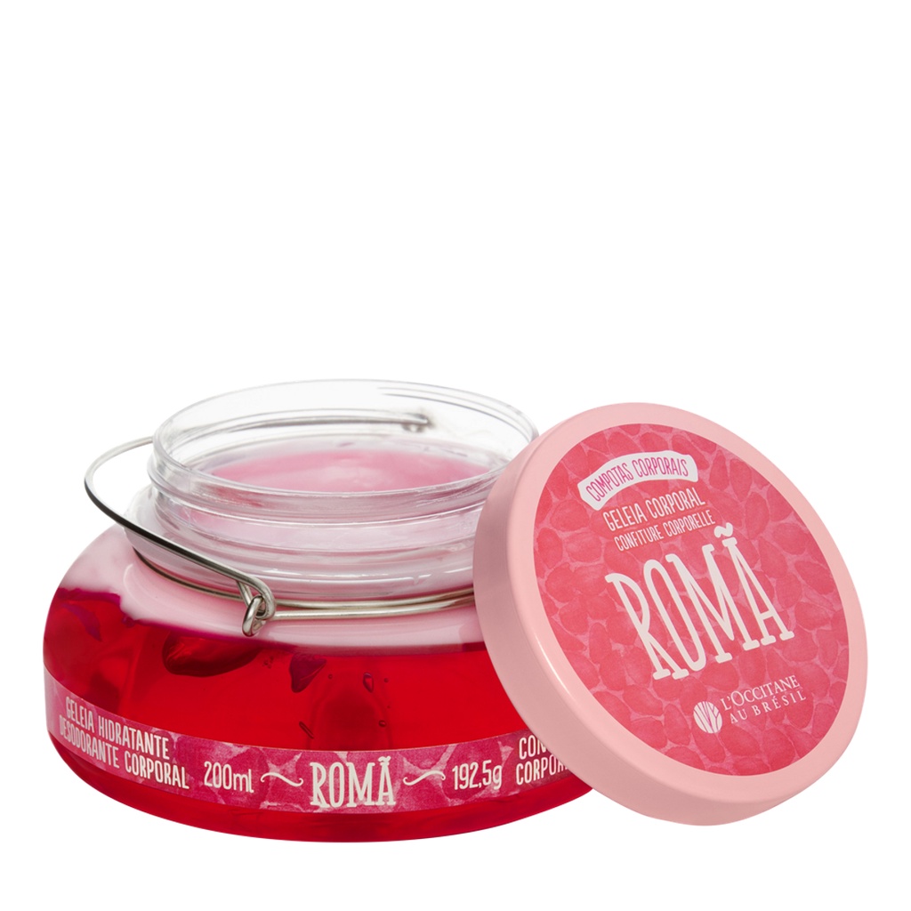 Geleia Hidratante Desodorante Corporal Romã Loccitane Au Bresil 200ml