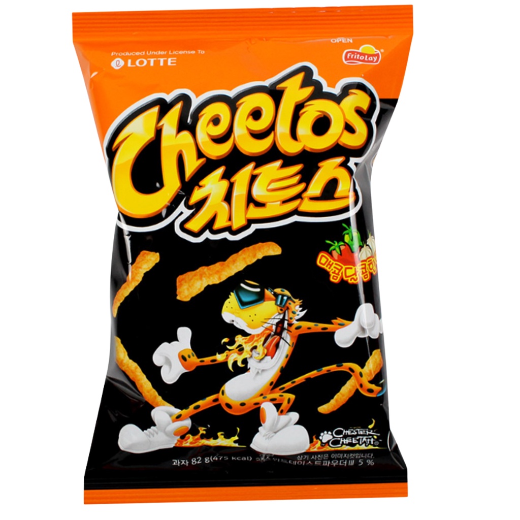 Salgadinho Importado Coreano Cheetos Pimenta Agridoce 82g