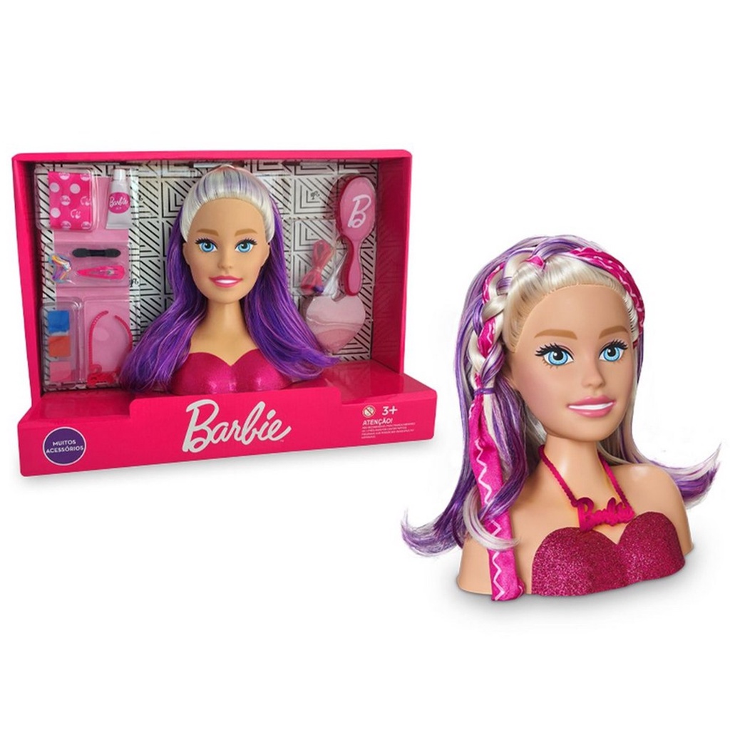 Boneca Barbie Busto Styling Head Extra - Ri Happy