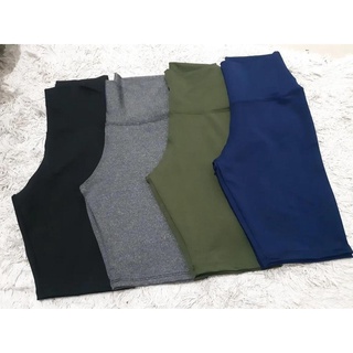 Kit 2 Shorts Fitness Feminino Roupas de Academia Suplex Liso Atacado Envio em 24 Horas