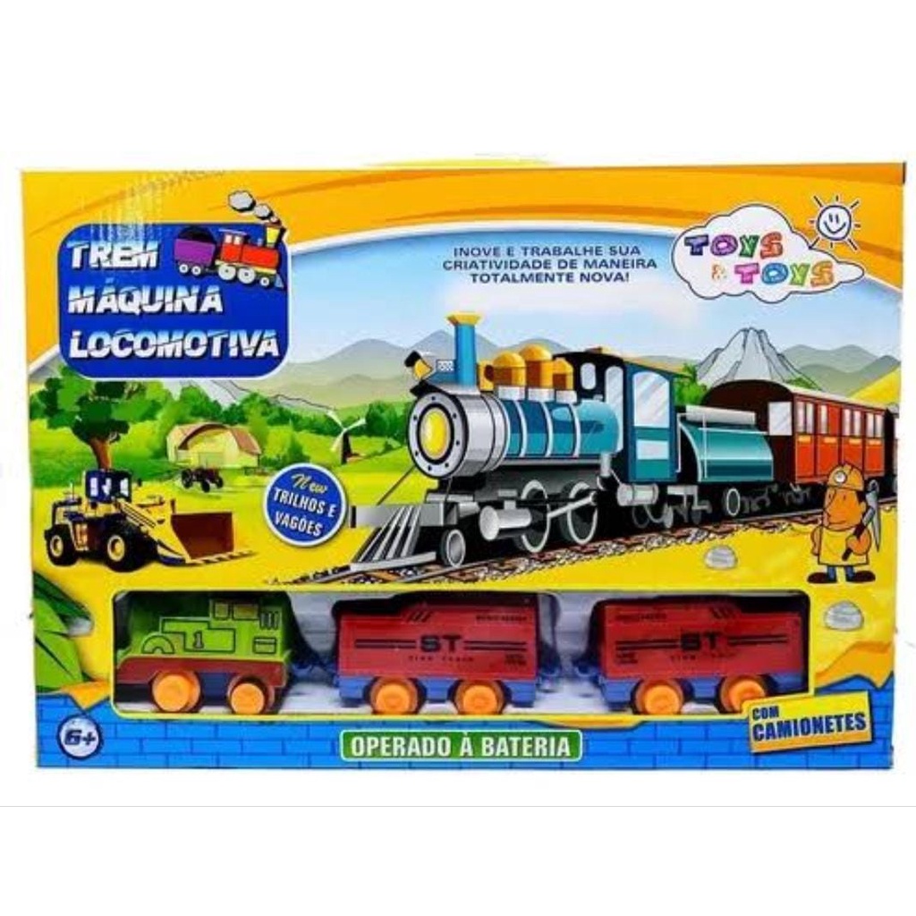 Thomas & Amigos - Trem Motorizado - Nia - HFX93 - Mattel - Real Brinquedos