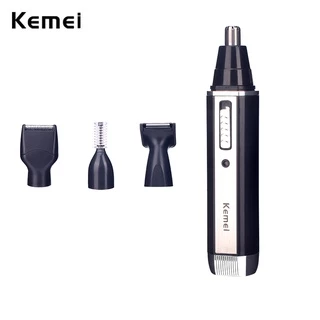 Kemei 6630 4 Em 1 Aparador Elétrico De Pelos De Nariz Unissex/Laterais/Sobrancelha/Barba