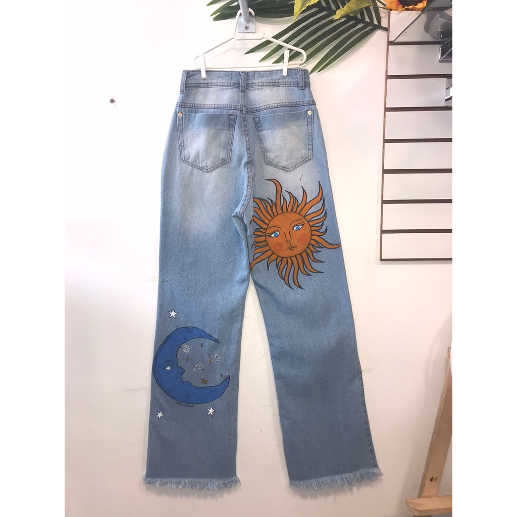 Calça jeans sale personalizada