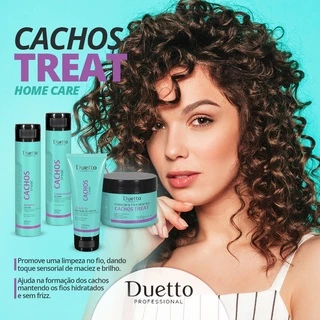 Kit Cachos Treat transição capilar Duetto Professional
