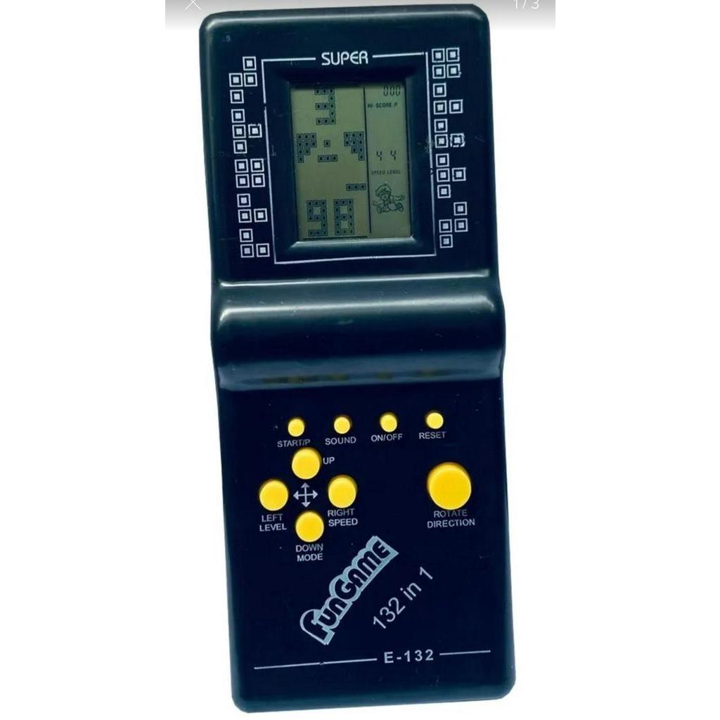 Mini Game Retro Infantil Com 132 Jogos Tetris Fungame TK-9999