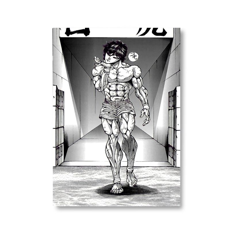 Baki O Campeão - Anime Caixa Box Decorativa em MDF