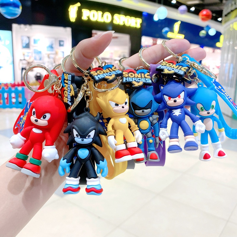 Boneco Sonic e Tales e Chaveiro, Brinquedo para Bebês Rihappy Usado  87083249