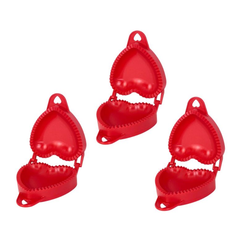 kit Com 3 Forma Modeladora de Pastel Coração Keita | Shopee Brasil
