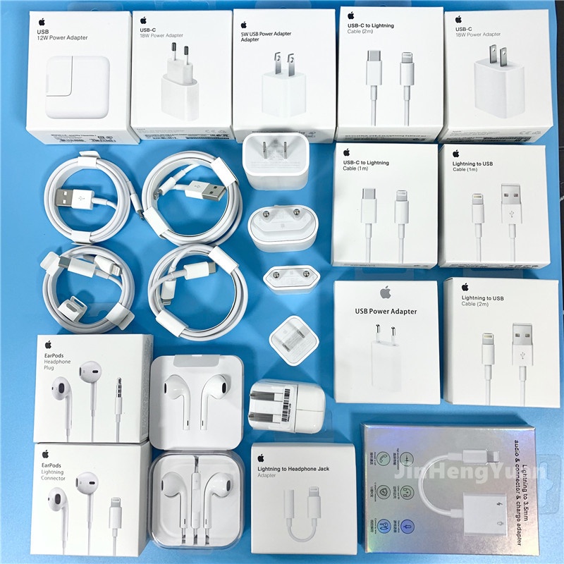20 Pack OEM Style 3ft USB Charger Cables For Apple IPhone 7/8/X/11/13