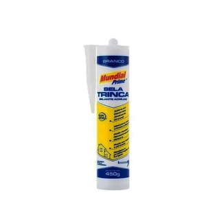 Sela Trinca Acrilico Drywall 450g/300ml Mundial Prime Branco