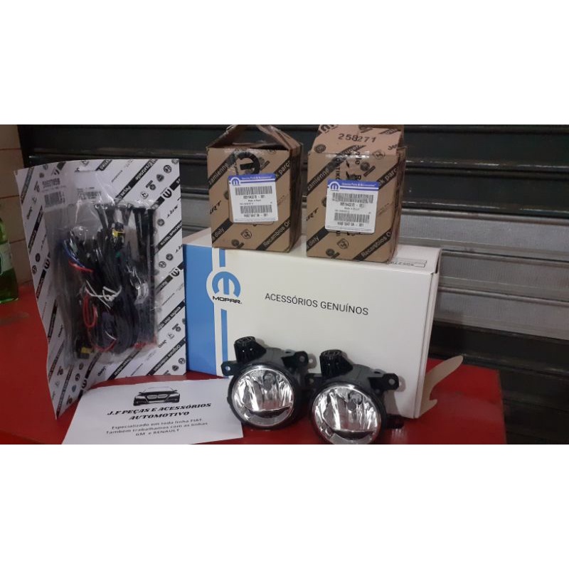 kit farol de milha original FIAT MOPAR
