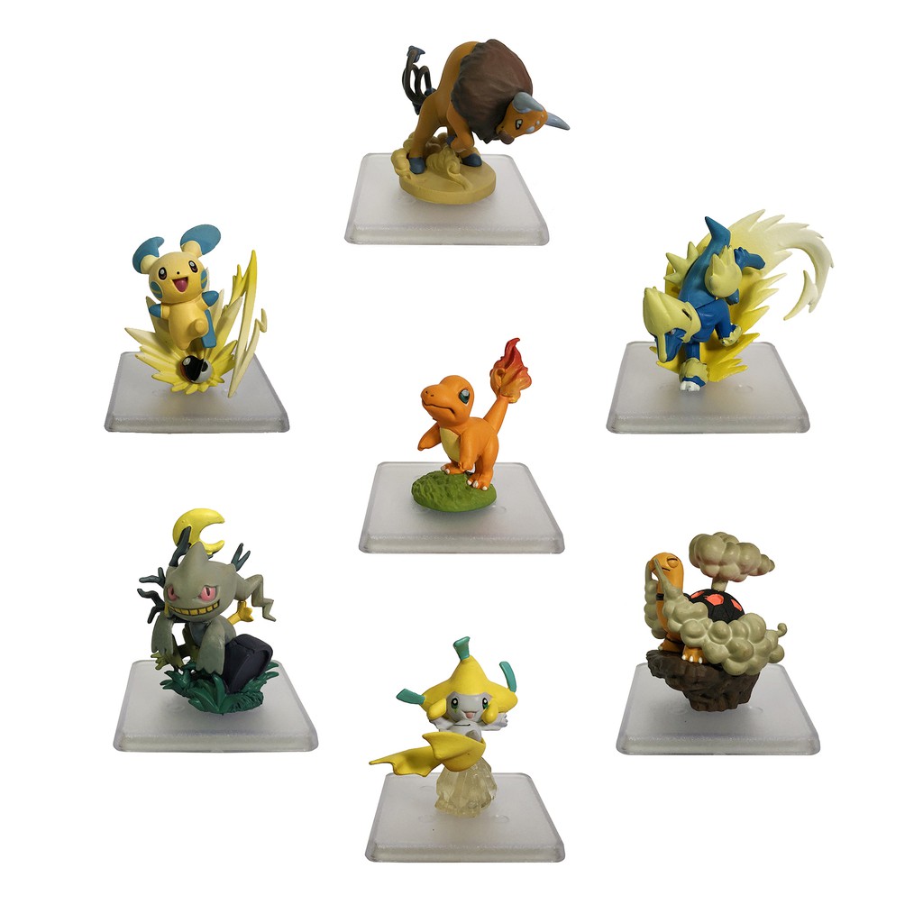 Boneco Pokemon Kit com 7 Unidades Figure Colecionável Pronta Entrega ...