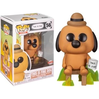 Funko Pop! This Is Fine - This Is Fine Dog #56