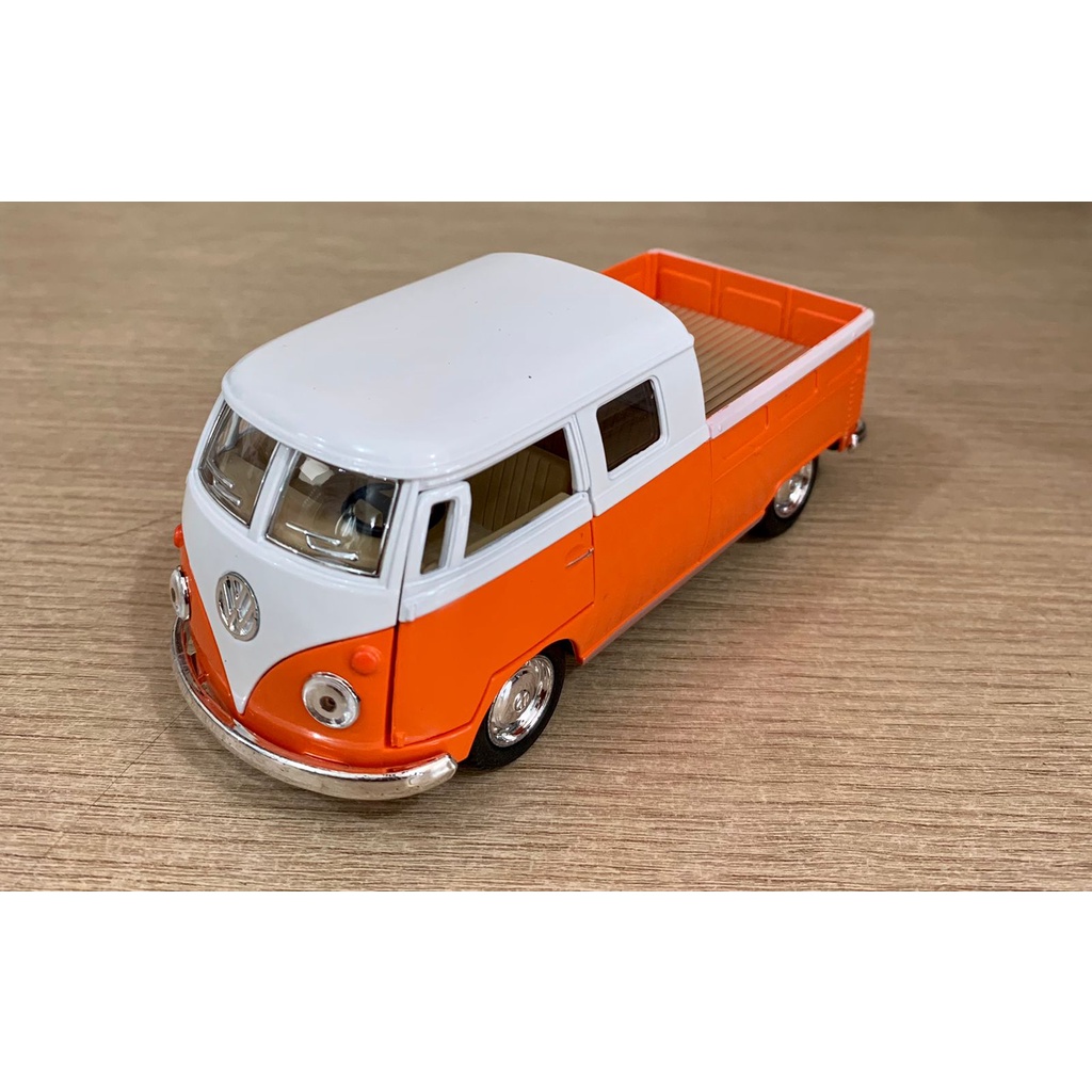 Miniatura kombi- 1963, Volkswagen Bus Double Cab Pick up 1/34