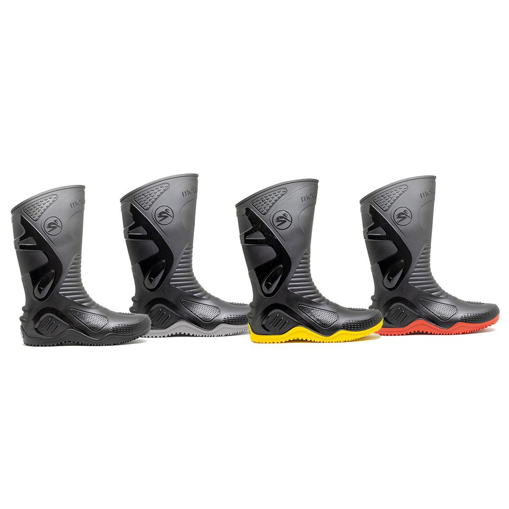 Bota Pvc Galocha Motosafe Impermeavel Para Chuva Varias Cores
